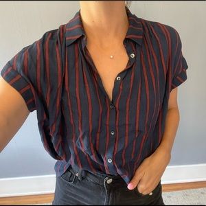 Madewell Multi Color Top